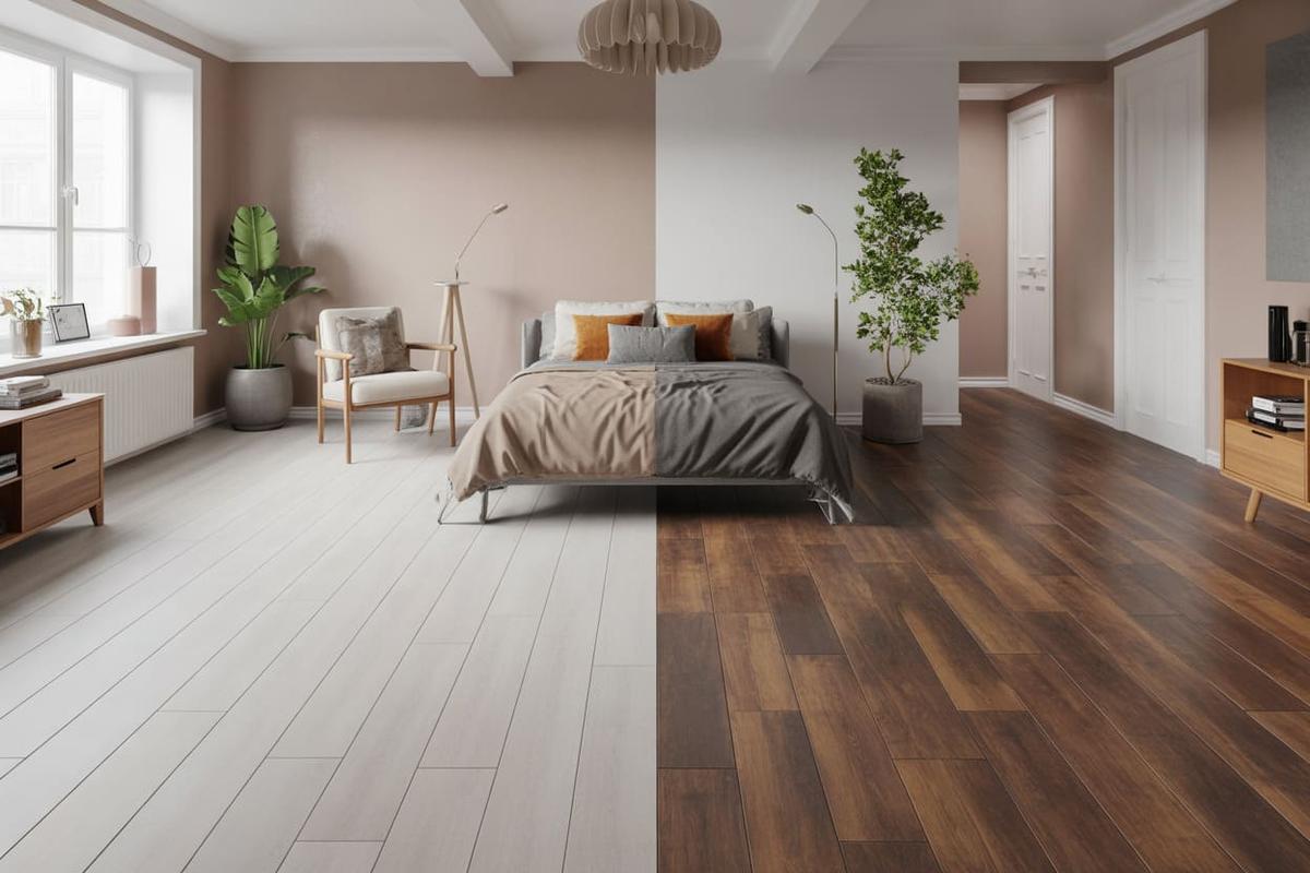 Глянцевый или матовый пол: что выбрать?